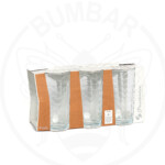 paket od 6 komada staklena čaša Toros od 270 ml prozirna